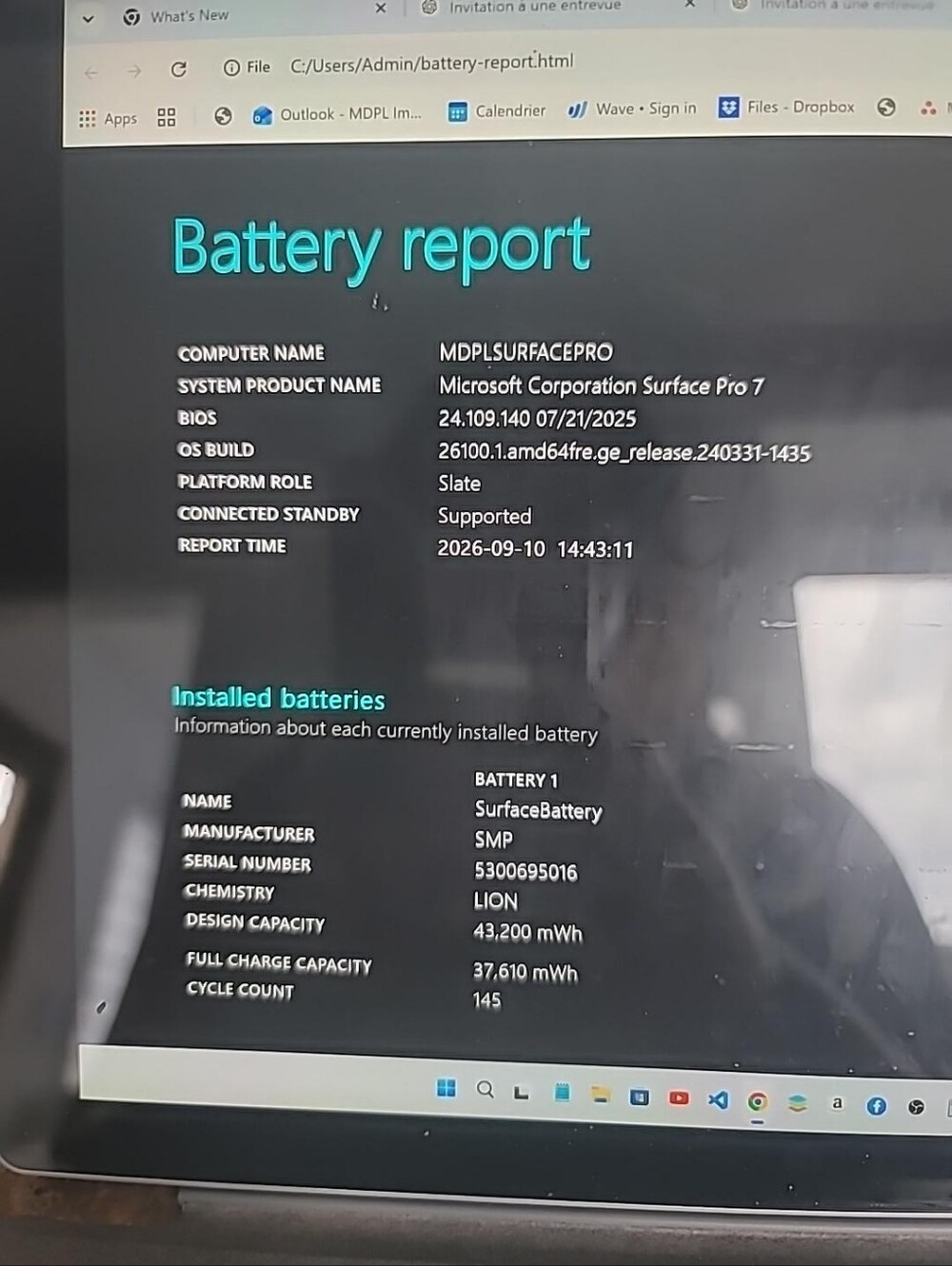Microsoft Surface Pro 7 Tablet-Laptop in Black and Silver